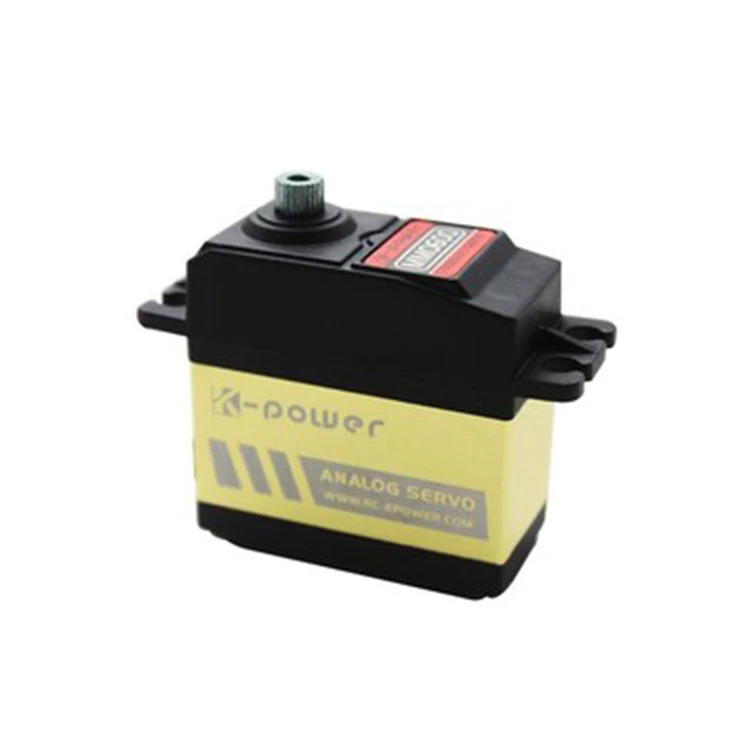 K-power 6.5kg Torque Analog Servo Aluminum Alloy Mid Case- Standard RC Metal Gear Servo Motor MM0600