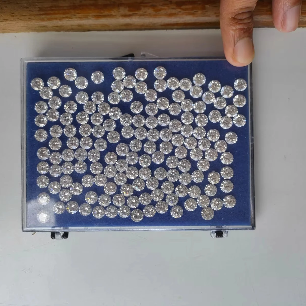 From INDIA Diamond Stone High Quality White Diamond 100 LAB GROWN Diamond Price Per Carat Natural F G VVS Round Loose