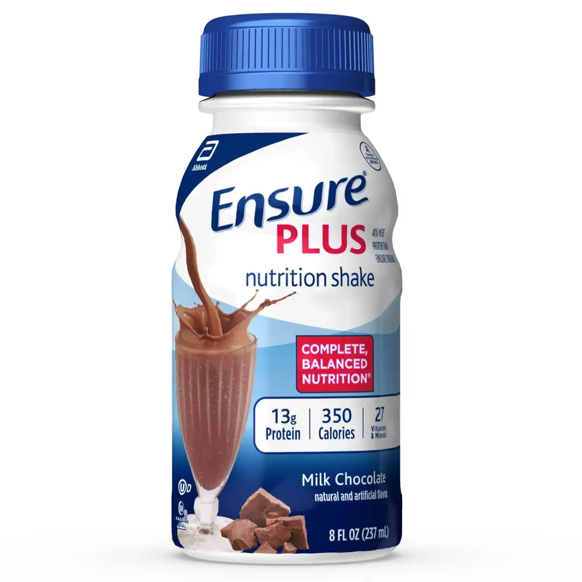 Ensure Plus Shake, Strawberries & Cream, 6 - 8 Fl oz (237 Ml)