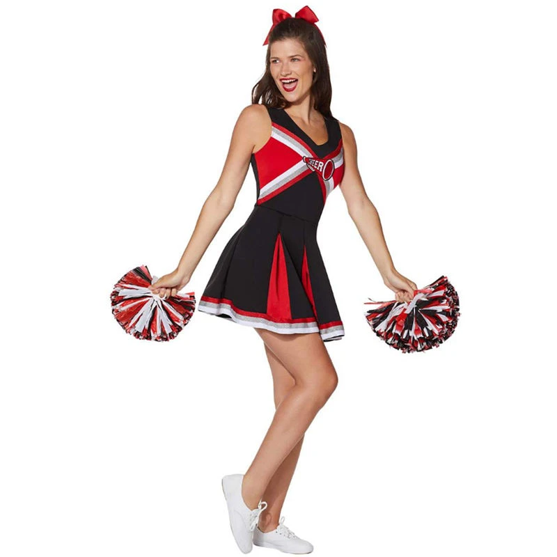 Free Design Cheer Cheerleading Uniform High Quality Sublimation Cheerleader Uniform New Design Custom Cheerleading Uniform Wear
