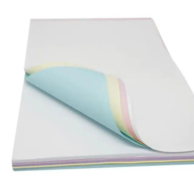 High quality Continuous Paper 65gsm NCR Carbonless Paper Price A4 Size Carbonless Paper