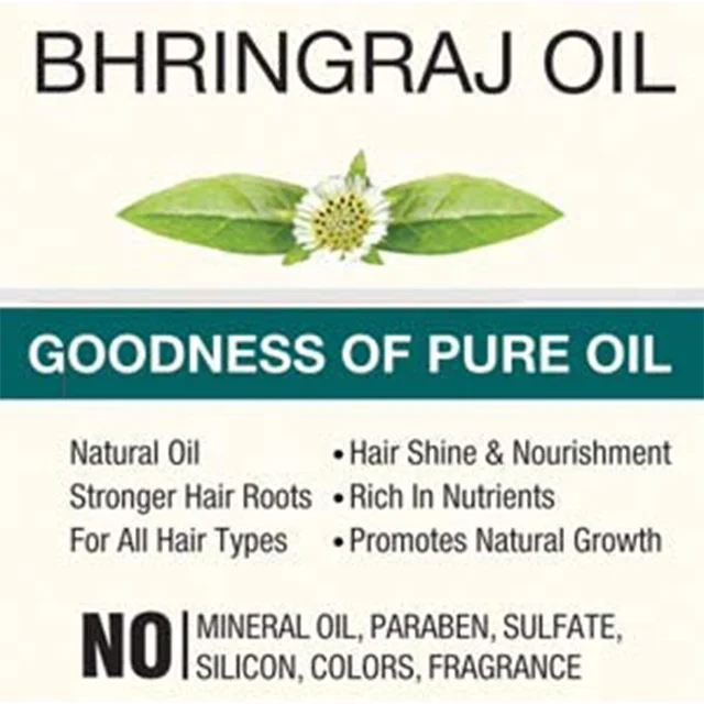 Mahabhringraj Scalp Massaging Pure Ayurvedic Oil - 500ml