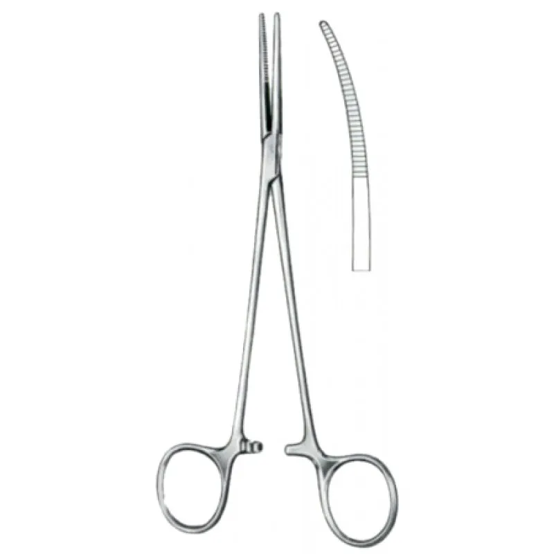 Top Quality Surgical Curved Hemostatic Forceps For Sale / High Quality Professional Stainless Steel Hemostatic Forceps