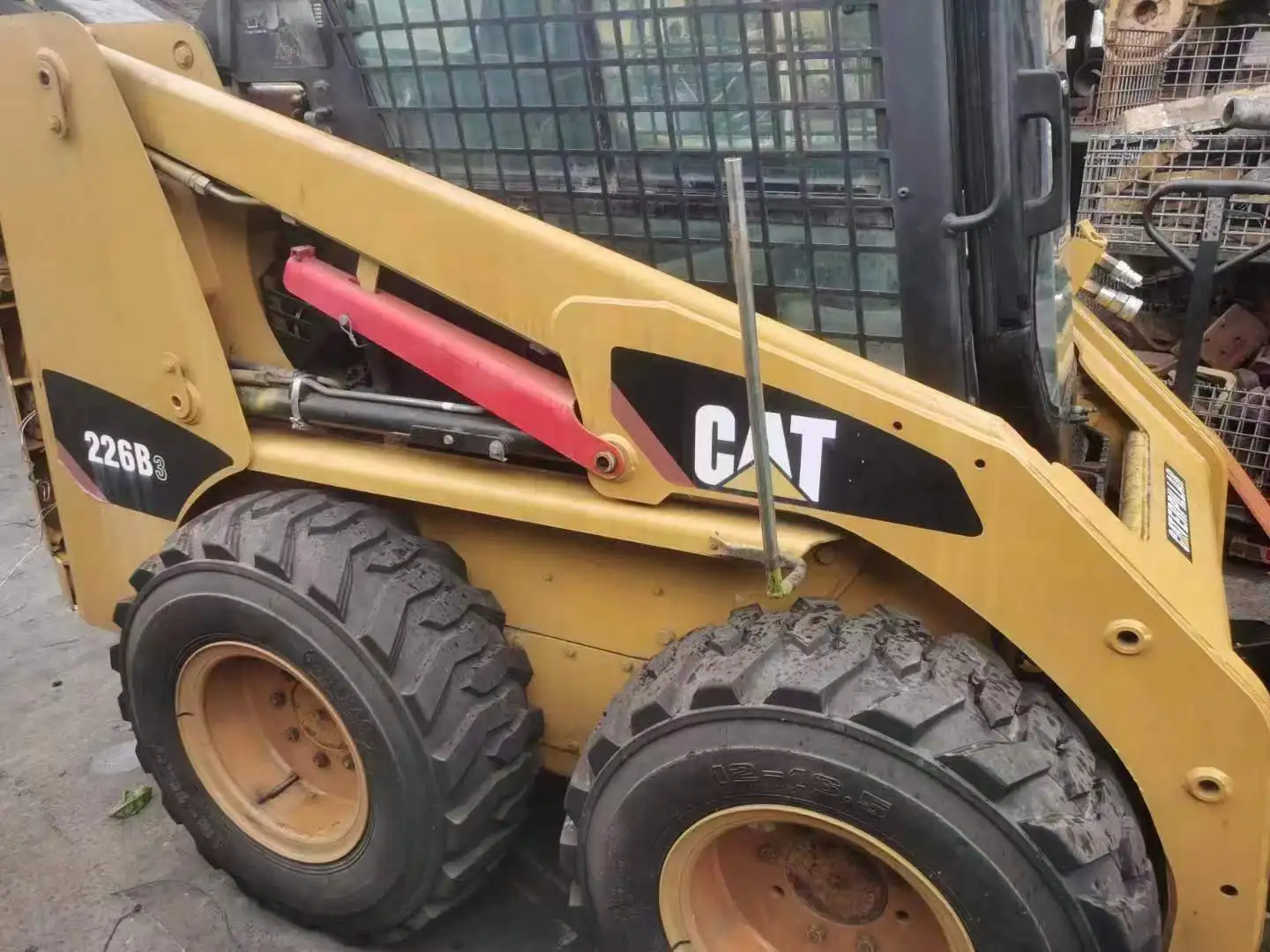 Original CAT226B3 skid steer loader used high quality 2015 made skid steer loader in good condition for sale