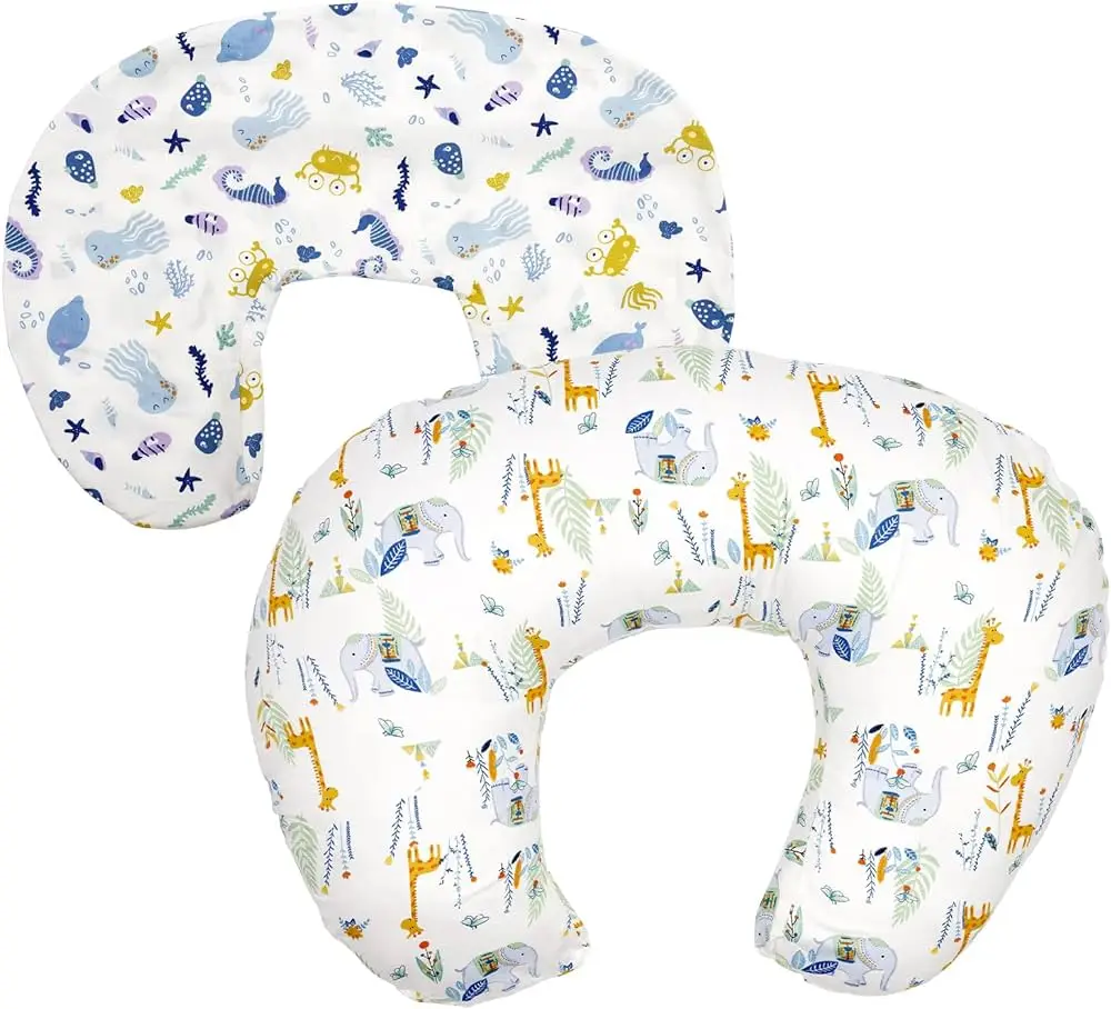 Nursing Pillow Comfortable Wholesale 2024-25 Pregnancy Pillow for Sleeping Breastfeeding & Support with Removable Jersey Cover
