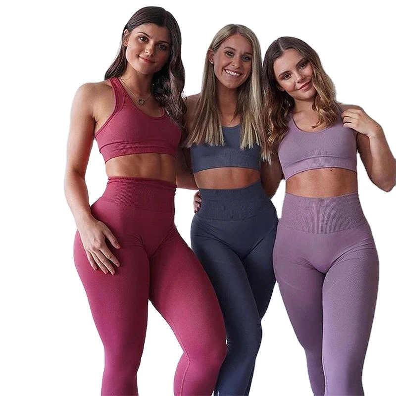 Color block 2022 New Yoga Pants Women Leggings For Fitness Nylon High Waist Long Pants Women Hip Push UP Tights