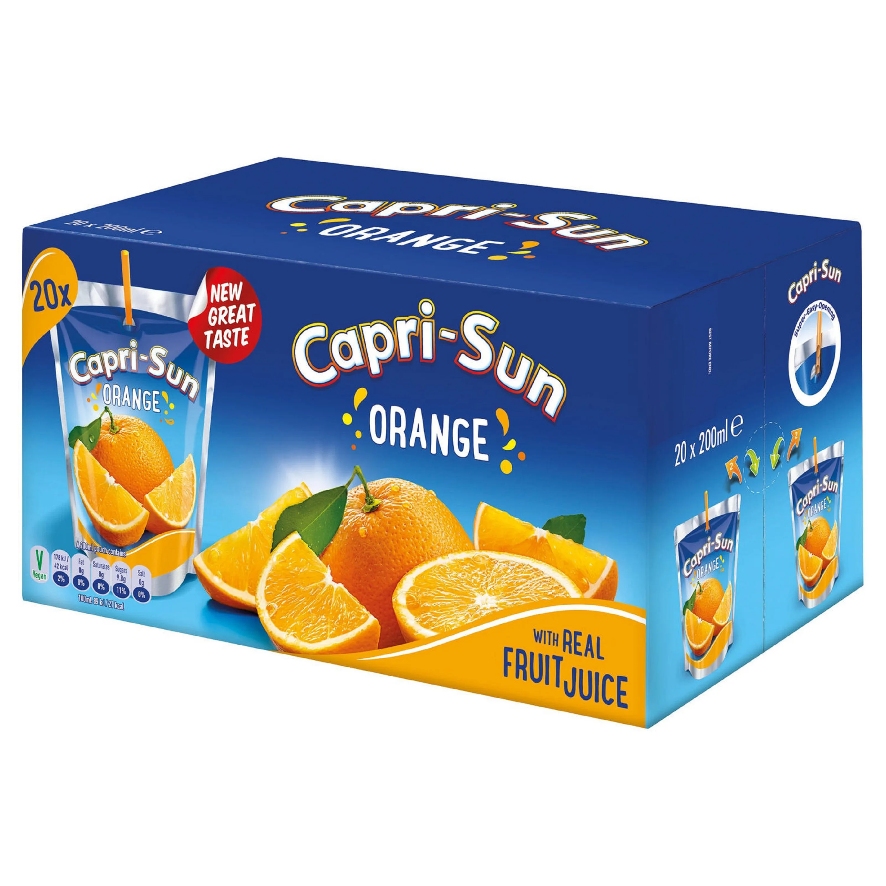 2022 Hottest sales HALAL CAPRISUN MULTIVITAMIN FRUIT JUICE APPLE ORANGE LEMON SOFT DRINK