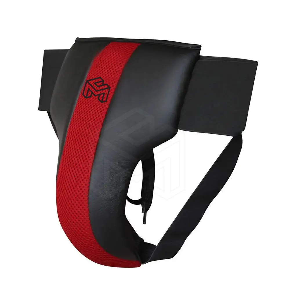 Cheap Price New Design Groin Guard Custom Logo PU Leather Groin Guard Heavy Duty Groin Guard
