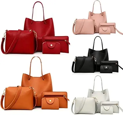 Tote Bag for Women in Leather Handbags Ladies Purse Shoulder Bags Trendy Design With LOW Price Leather Bags