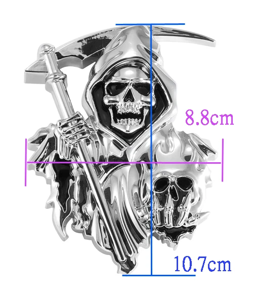 Car Dark Edition Chrome 3D Metal Sticker Badge Decal for Car Accessories and Customization