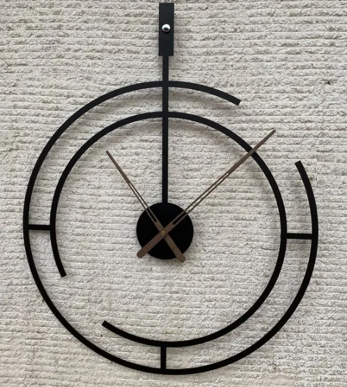 Home Office Round Dial Wall Clock Quartz Gold Polished Clocks Decorative Wedding & Home Decorative Wall Clocks