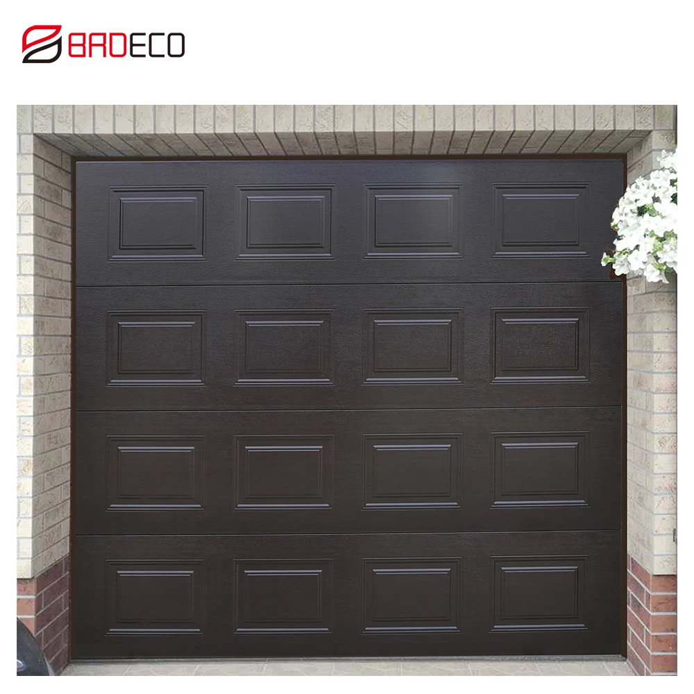 New Design Wholesale Sandwich Panel Sectional Garage Door