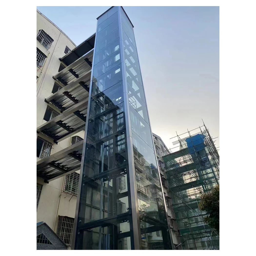 China Elevator Manufacturer Cheap Residential Outdoor Panoramic Passenger Elevator for Sale