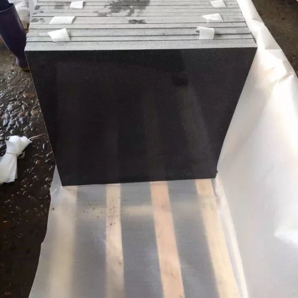Wholesale High Quality Polish Black Sesame Granite Big Slab For Sale