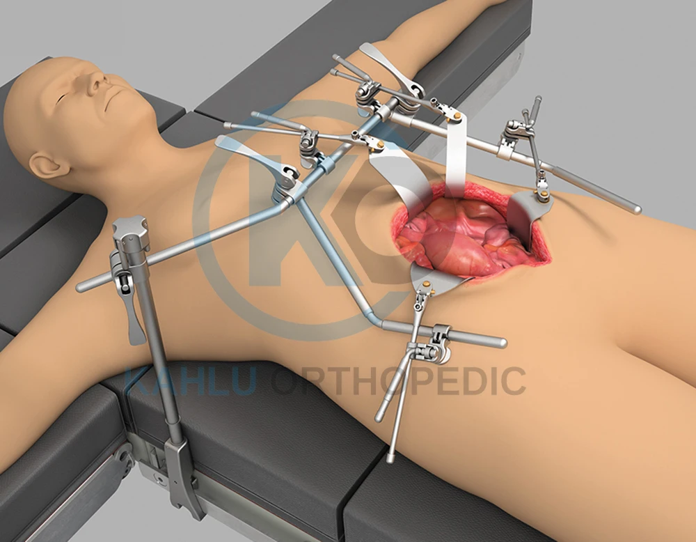 Professional Thompson Farley Retractor set Spreader Medical Instruments, High Quality Box By KAHLU ORTHOPEDIC