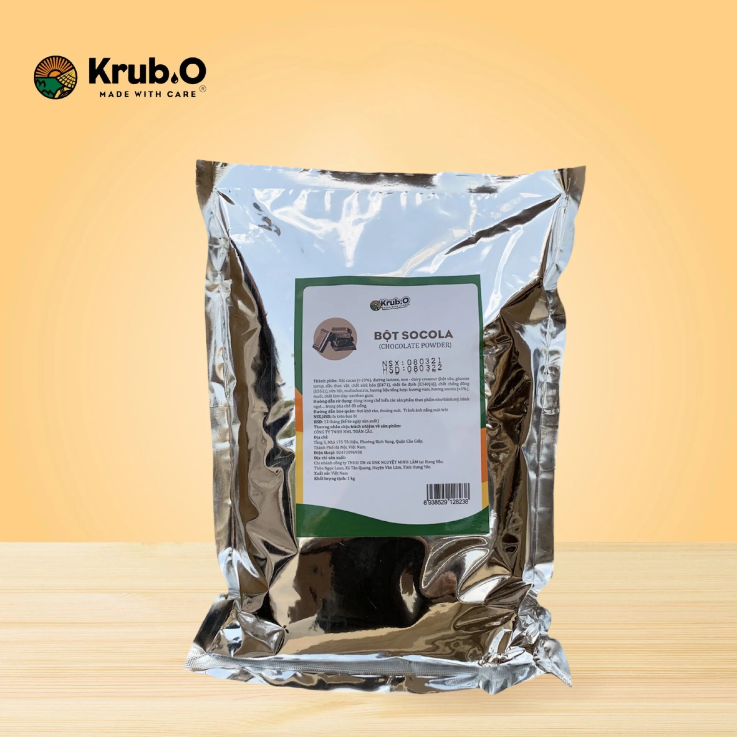 Best Product Chocolate Powder Organic Premium 100% Pure Natural Raw Materials Dark Brown For Baking/ Hot Chocolate