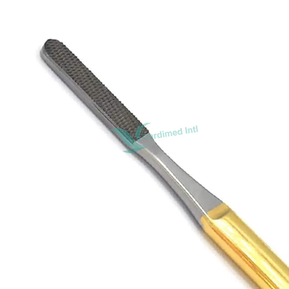Custom TC Fomon Bone File And Nasal Rasp Double Ended Cartilage Cosmetic Plastic Surgery Nasal Rasp