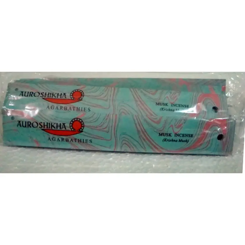 Best Quality Strong Fragrance Auroshikha Wooden Musk Incense Stick from India