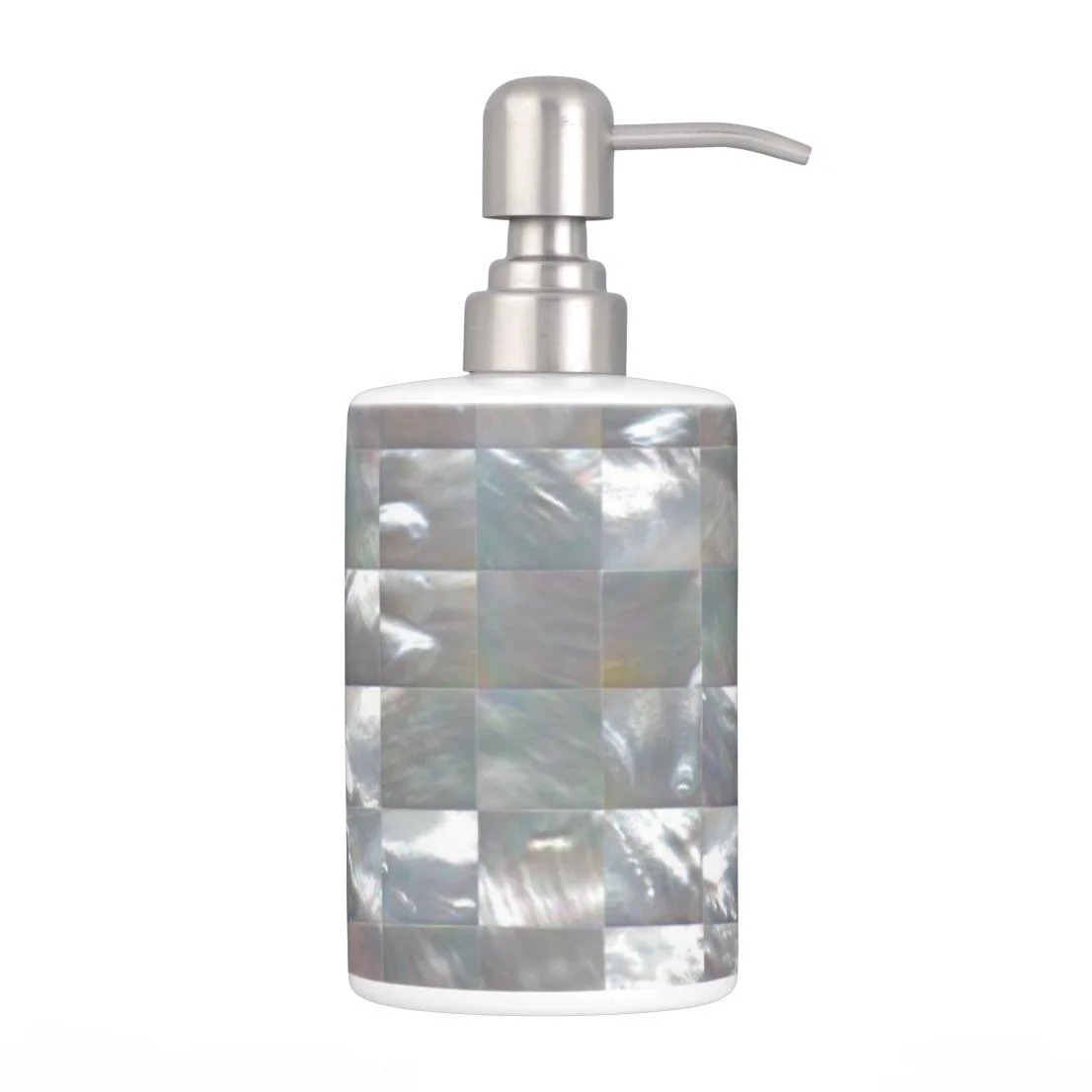 Mother Of Pearl Soap Dispenser Bathroom Accessories Liquid Soap Dispensers Hand Washer Customize Size MOP Liquid Soap Dispenser