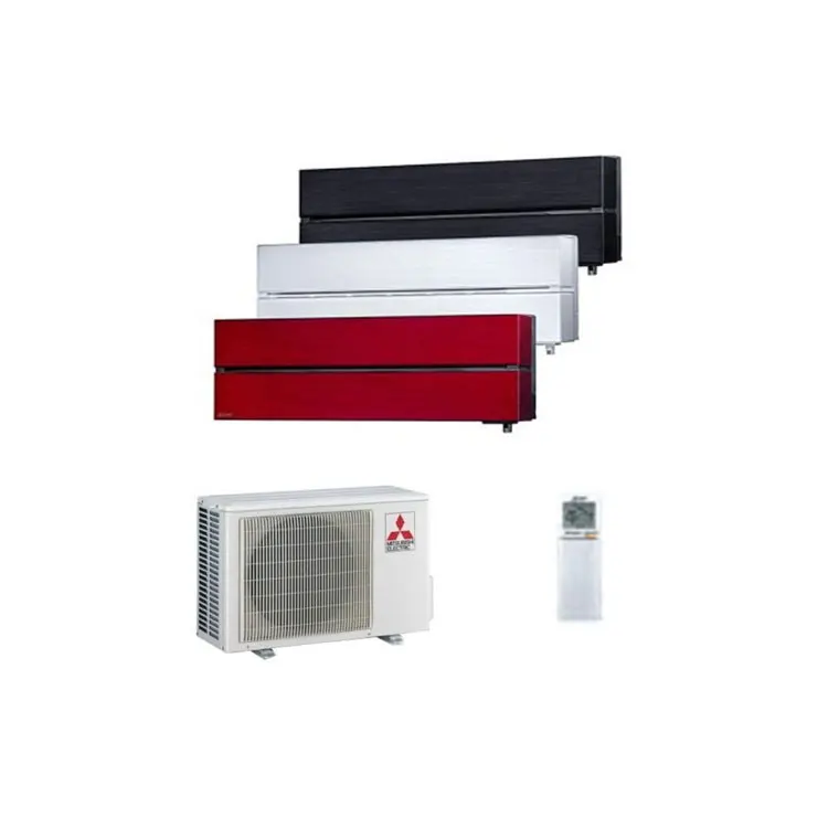 Mitsubishi Electric DIAMOND Black Onyx, Pearl White Ruby Red MSZ-LN25VG V/B/R+MUZ-LN25VG2 air to air heat pump split inverter