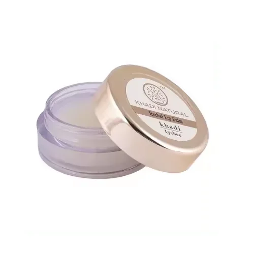 Khadi Lychee Lip Balm Beeswax & Honey 5gm paraben free lip balm Waterproof Gel-Lip Care at Reasonable Prices
