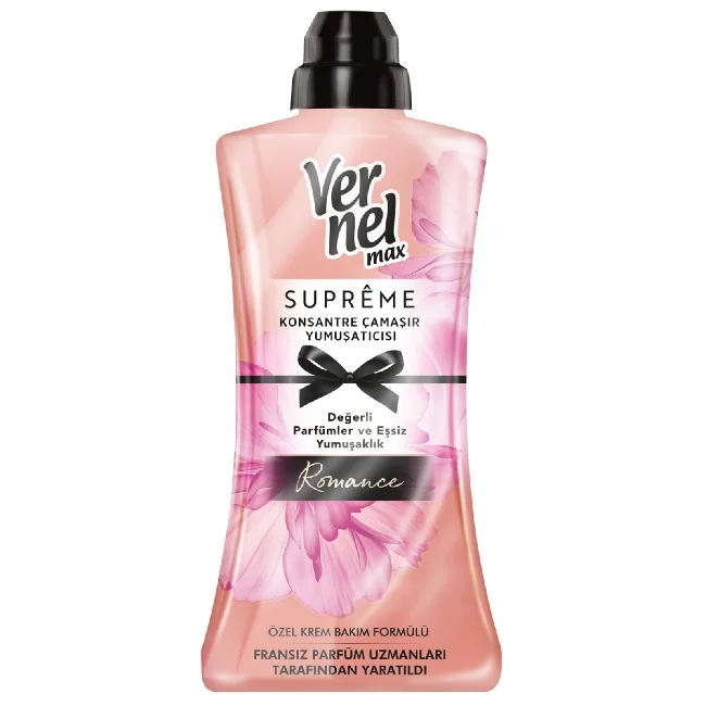 VERNEL MAX CONCENTRATED FABRIC SOFTENER SUPREME ROMANCE SUPREME GLAMOR SENSITIVE SUPREME ELEGANCE FRESH ROSE FRESH JASMINE FRESH