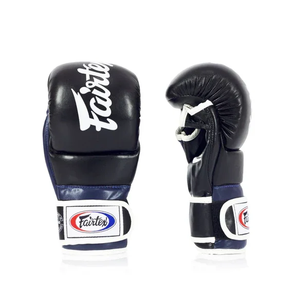 Super Sparring Grappling Gloves Custom Made Fairtex MMA Gloves Made Real Leather Muay Thai Shooter Boxing Gloves For Fighting