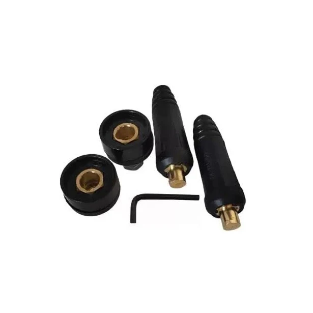 WSD Welding European Cable Joint Quick Connector Dinse-Style 400Amp-500Amp (CK9500) 70-95 welding cable connector 2pcs