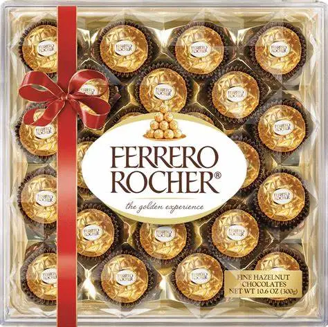 Оптовая продажа Высококачественная коллекция шоколада Ferero Rocher Лучшая цена шоколадный шарик