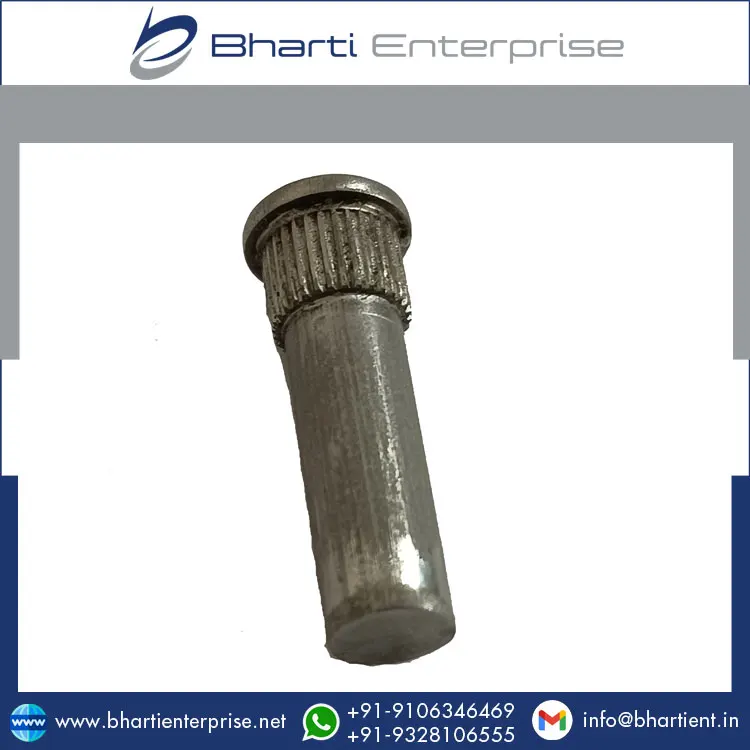 Best Offer of Round Knurling Stud High Quality Brass Material Stud Screw for Industrial Use Available for Wholesale Buyers