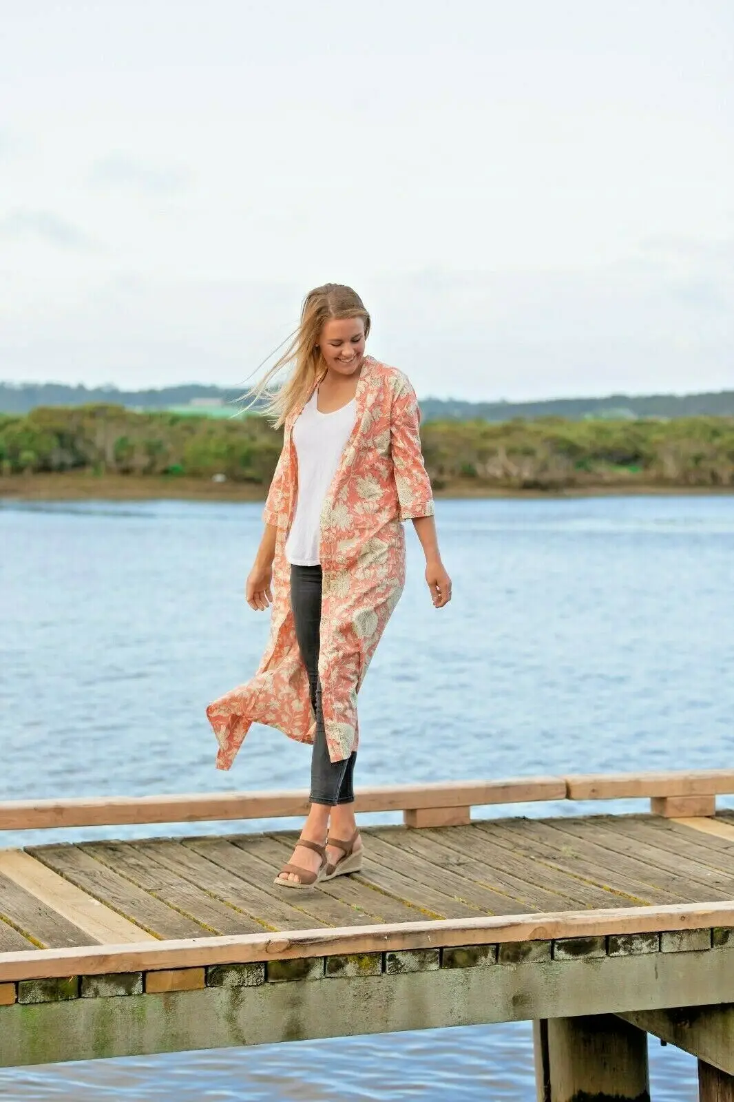 Anokhi Floral Cotton Kaftan Bathrobe Indian Long Dressing Gown Animal Printed Kimonos Robes For Women Sexy Nightwear  Dresses