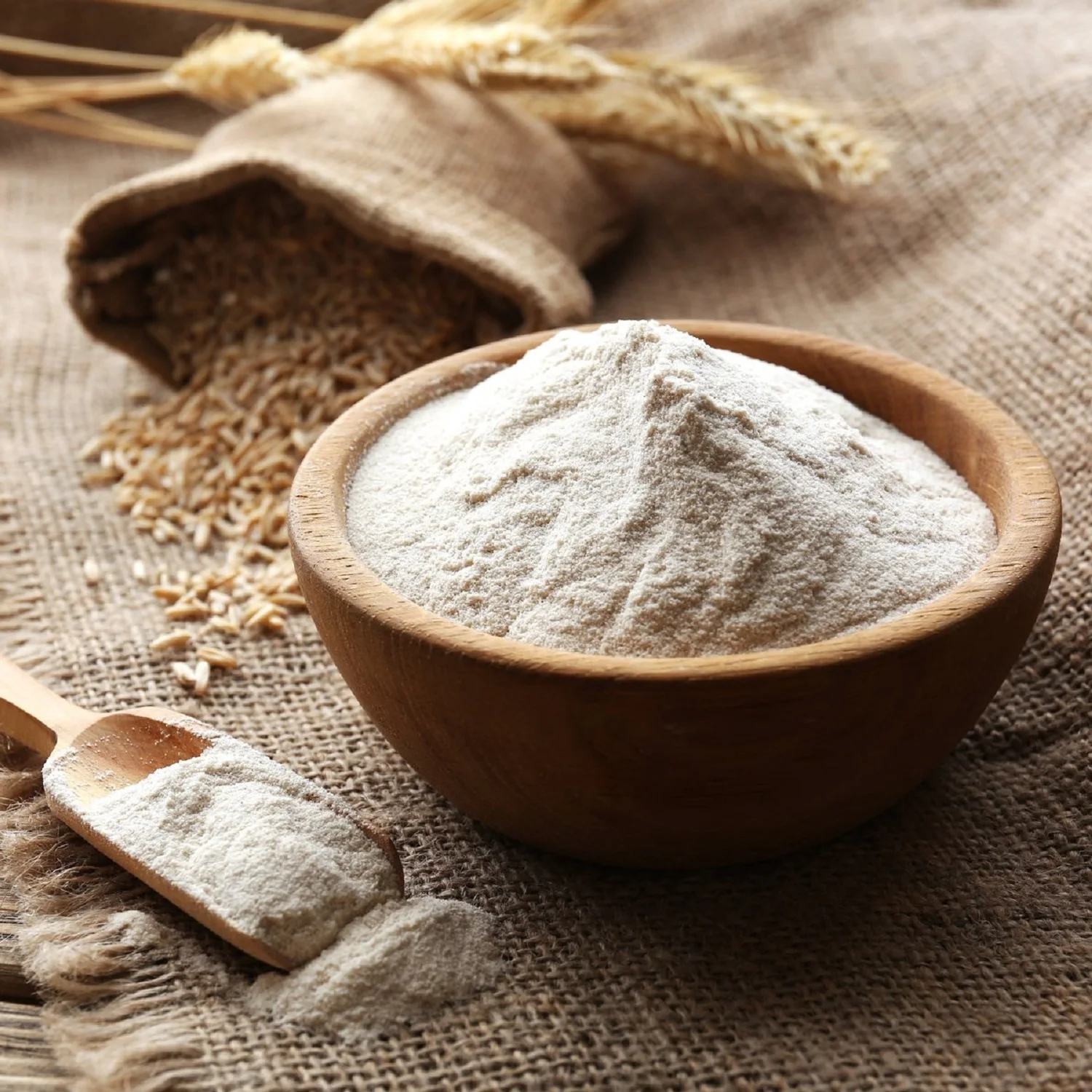 85% Food Grade Vital Wheat Gluten 25KG Wheat Flour
