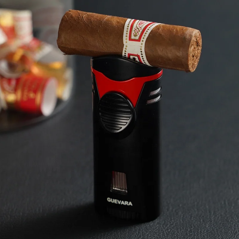 Cigar Accessories Luxury Cigar Lighter And Cutter Cigar Cutter And Lighter Set