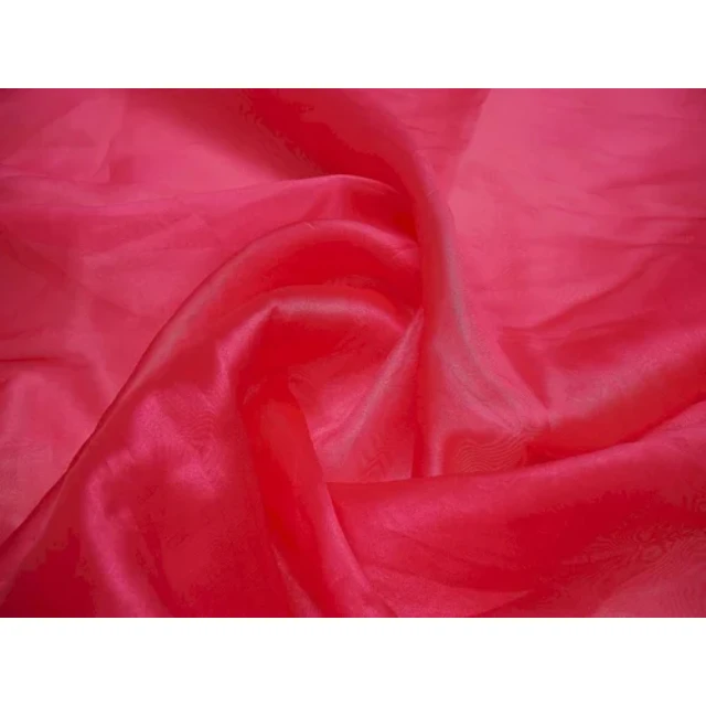 Factory 2024 High Quality 100% Polyester Wedding Decoration Solid Color Organza Fabric For Making Dress