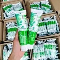 Toothpaste herbal D.dent Contains fluoride 1500ppm Peppermint formula, reduce bad breath prevent tooth decaye insitive teeth