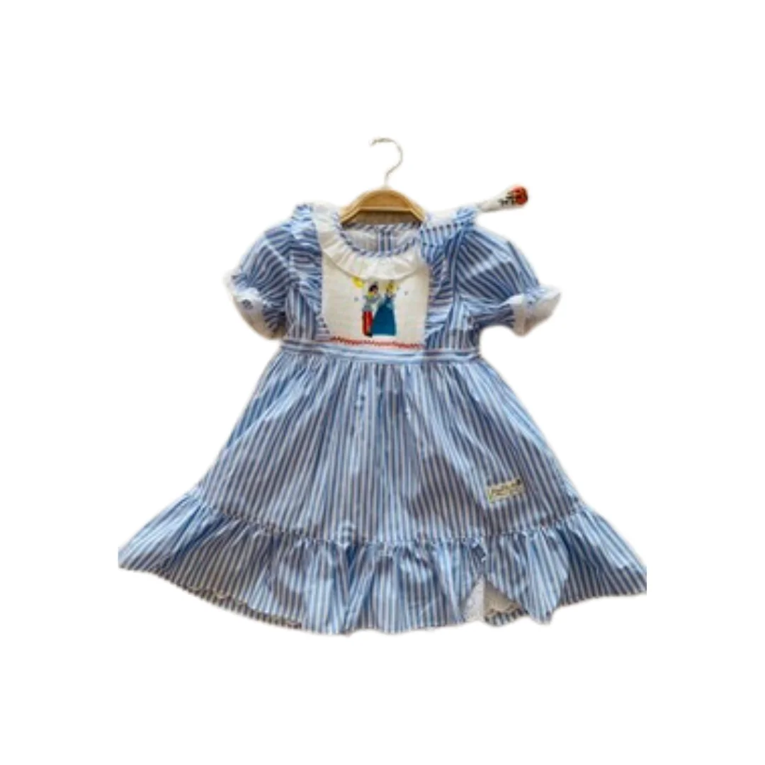 Smock With Children Clothes Long Sleeves Girls Party Dresses Princess Children Cheap Price  Luxury Using For Baby Girl Baby.