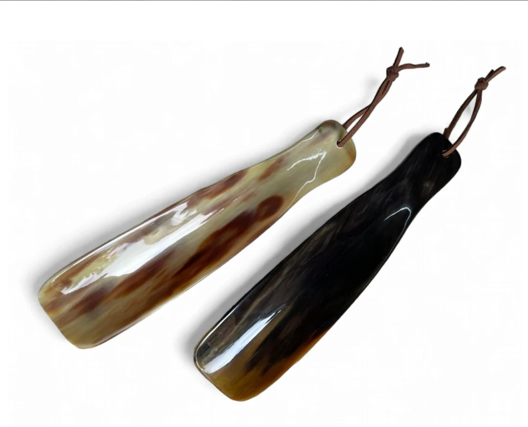 Прочный античный натуральный рожок для обуви ручной работы Лидер продаж продукт одевания и высокого качества производитель.