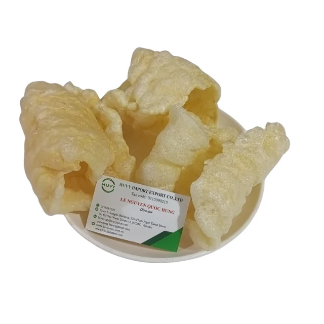 Factory Price Scrolled Baked Fish Maw Nutritious 100% Suppliers Food Beverage  Bladder Fish High Quality Made In Vietnam