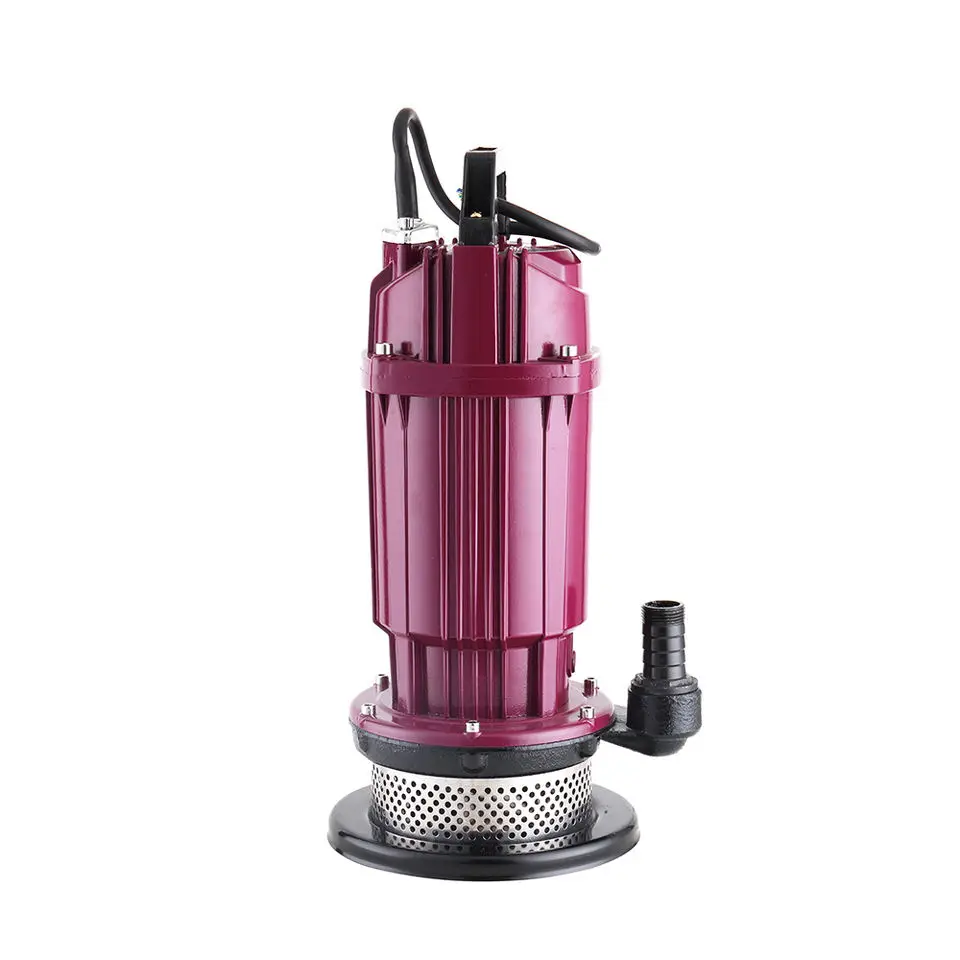 Electric 0.55kw 0.75hp clean water submersible pump