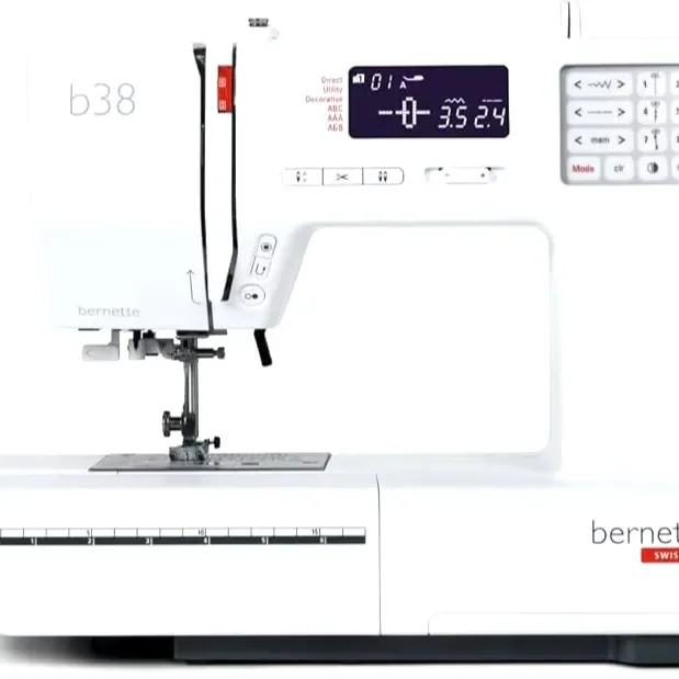 Цена ATB для швейной машины Berne-tte b38 Швейцарский дизайн Компьютеризированная швейная машина
