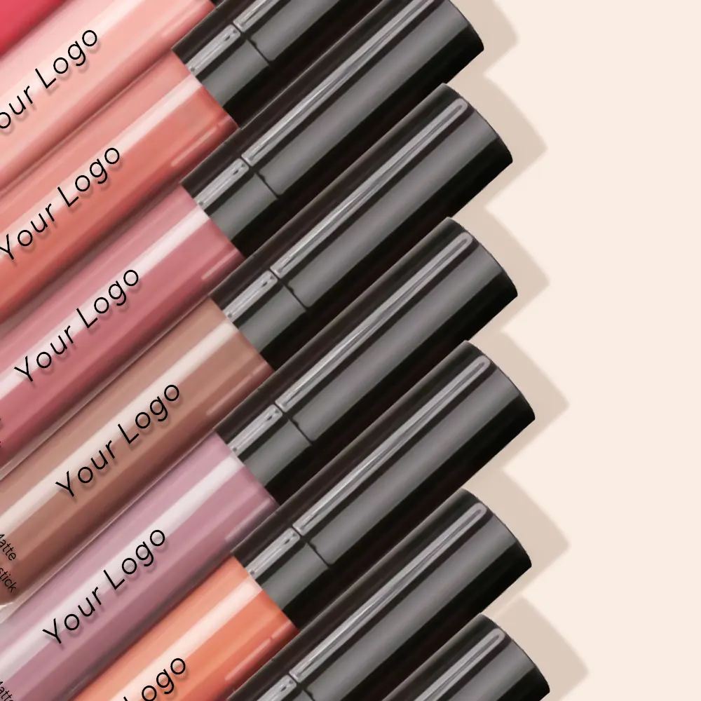 AURORA OEM ODM Vendor wholesale hot selling lipstick kit private label logo matte liquid lipstick and lip liner set