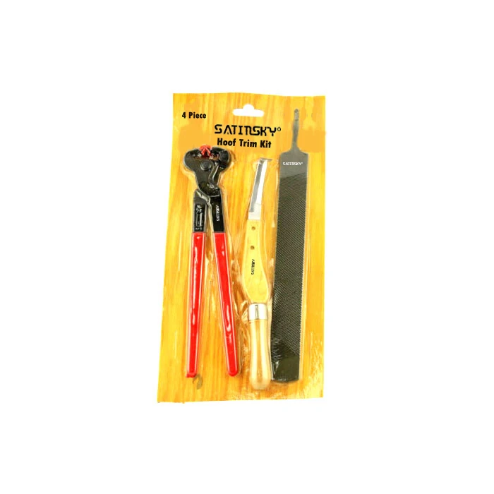 Veterinary 12 Pcs Horse Farrier Hoof Grooming Shoe Care Tools Kit  Hoof Clincher Nipper Cutter Rasp Hammer Hoof Knife