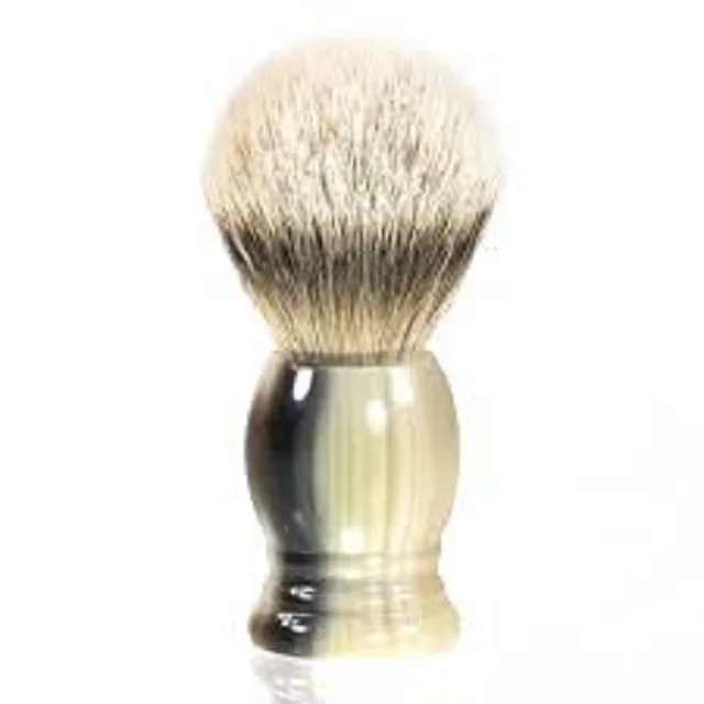 Handmade Antique Wooden Shaving Brush from India Wholesale Hair Tools for Barbers Made with Goat Hair
