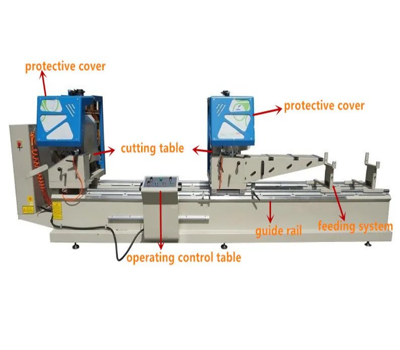 Factory Supply Window Door Double Aluminum Mitre Saw For Aluminium Sawing