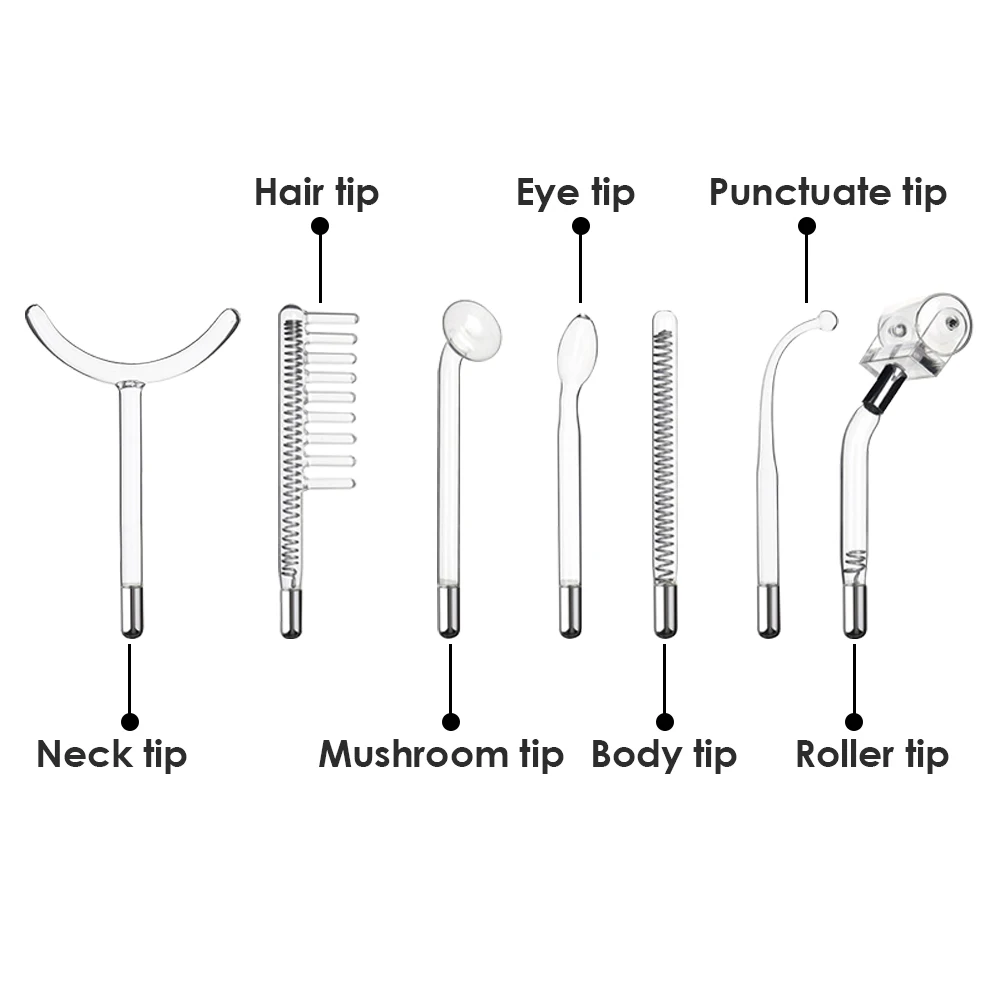 Synogal Professional mini 7 in 1 galvanic ozone acne removal high frequency facial device