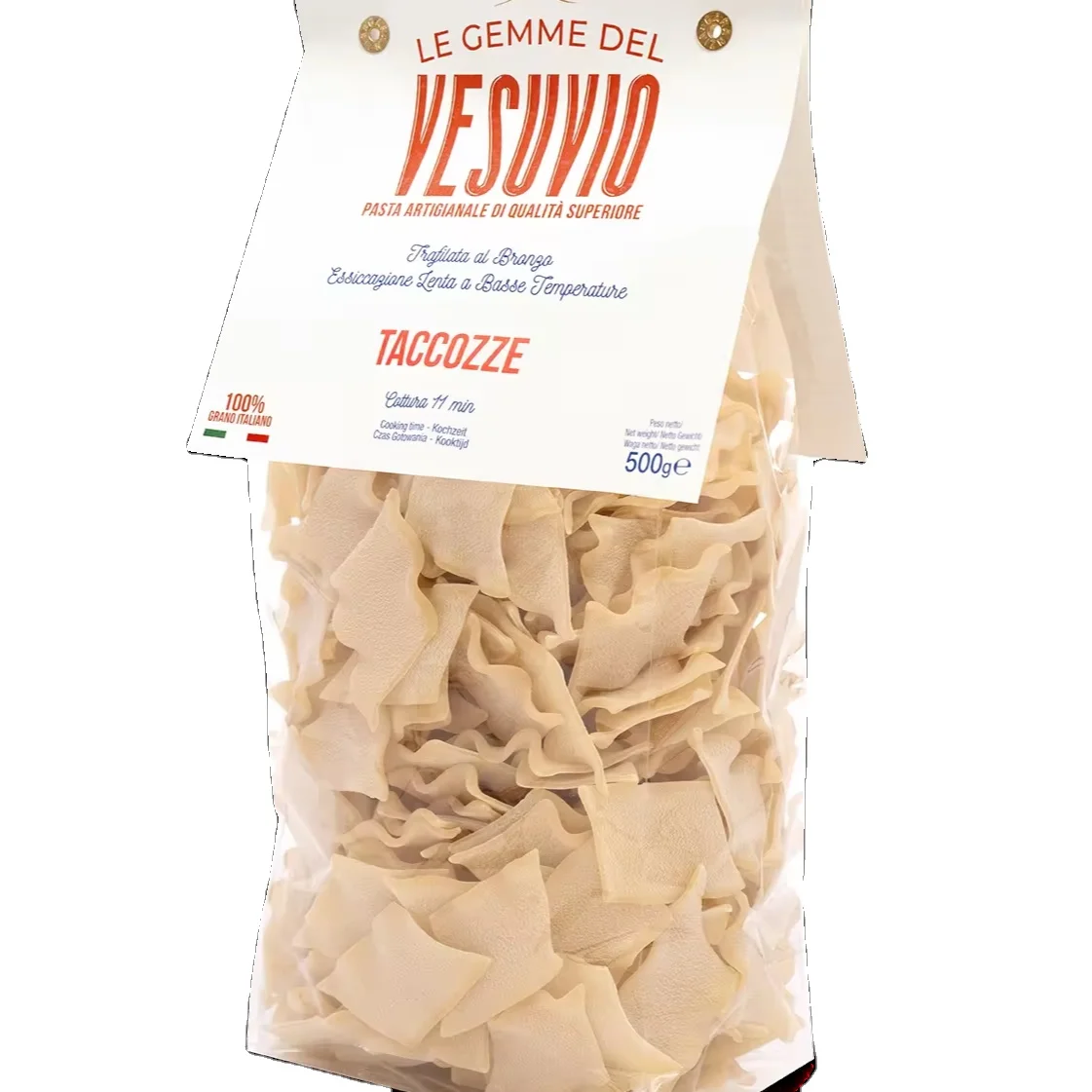 Artisanal Taccozze 100% from Naples  Healthy Gourmet Italian pasta traditional for food lovers