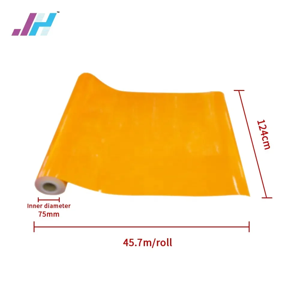 1.22*45.7m EGP PET Reflective Material Engineer Grade Prismatic Reflective Sheeting Roll For Road Traffic Safety