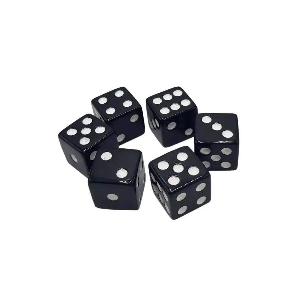 Classic Board Dice Standard Game Black Dice Classic Dice Fro Shorts Hot Selling at Low Price in India