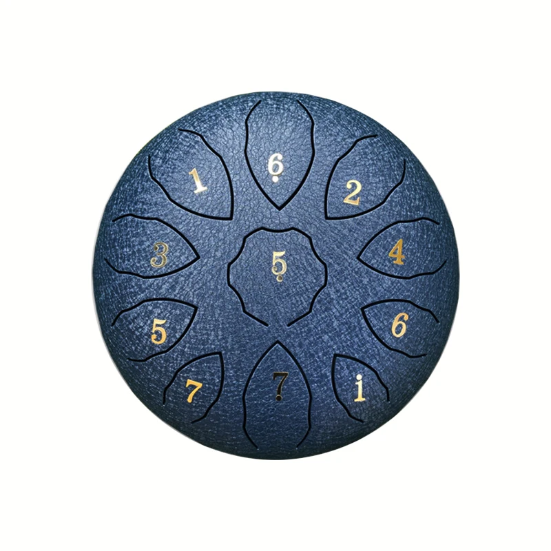 8 inch 11note Steel Tongue drum percussion-instrument Handpan with carrying and mallets