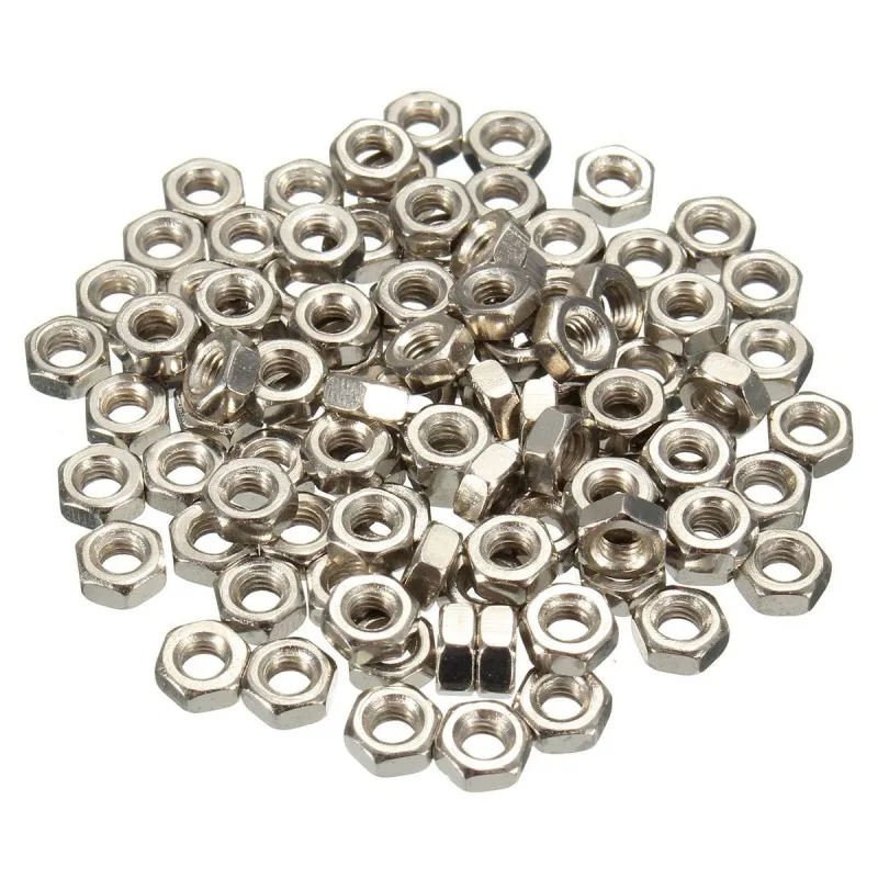 DIN 439-2 Hexagon Thin Nuts Chamfered High Quality  Bolts and Nuts Stainless Steel Brass OEM Finish Parts Manufacturer